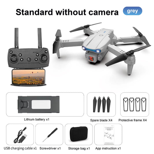 E99 Dual Camera Drone  Folding Drone High-Definition Aerial Photography Quadcopter Outdoor Cheap Drone with Camera for Kids