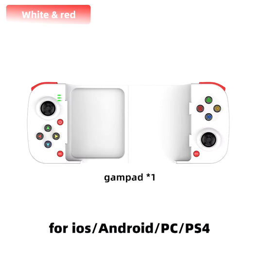 D3 Gamepad Telescopic BT Bluetooth Game Controller for PC IOS Android PUBG Switch PS4 Stretch Wireless 3D Joystick with Macro