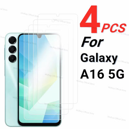 2/4PCS Screen Protector for  Galaxy A16 5G Tempered Glass  Galaxy A16 5G Protector Glass for  Galaxy A16 5G